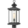 Elk Lighting Minersville 23'' High 1-Light Outdoor Post Light - Matte Black 45454/1